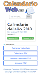 Mobile Screenshot of calendarioweb.es